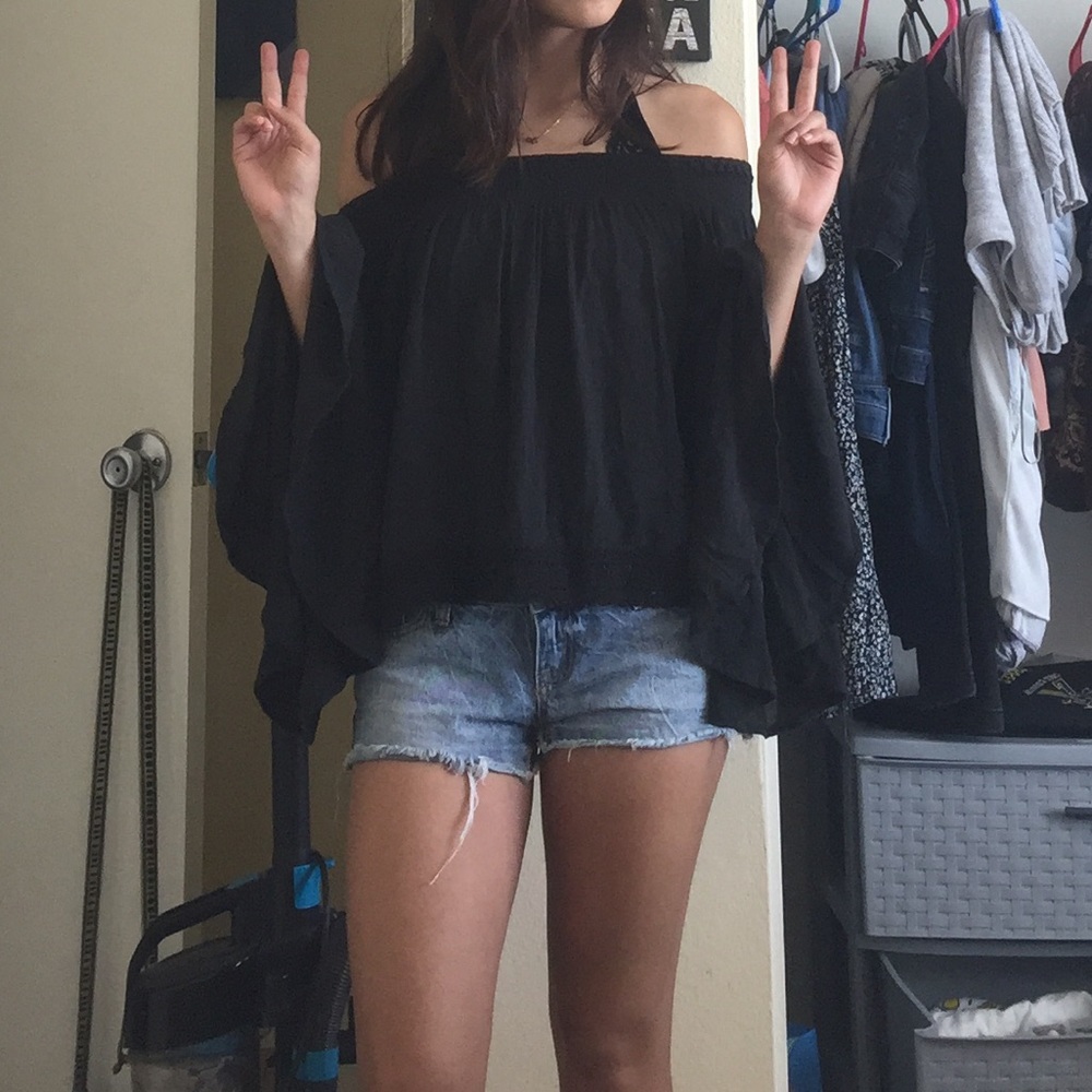 Bohemian Hollister  black top